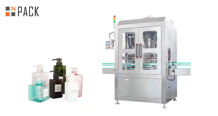 body cream filling machine