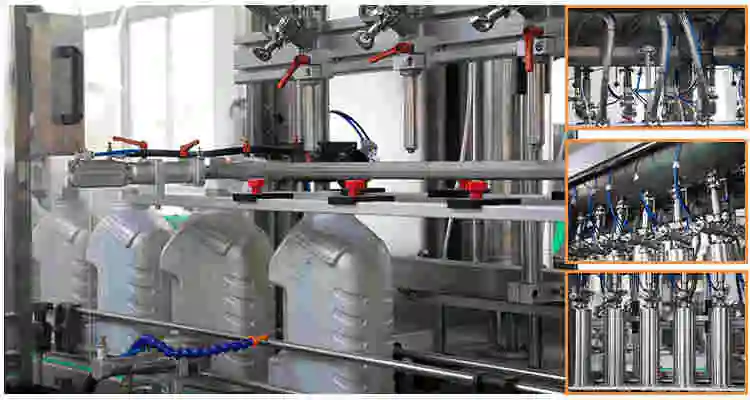 engine oil filling machine details