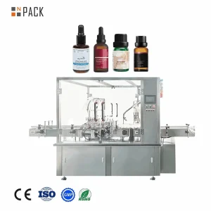 Essential oil filling and capping machine