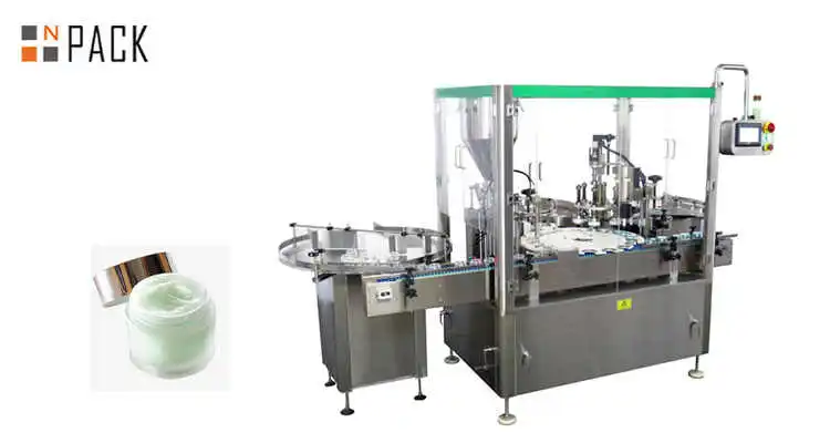face cream filling machine