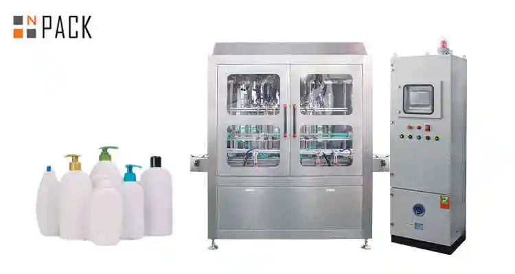 liquid soap bottle filling machine