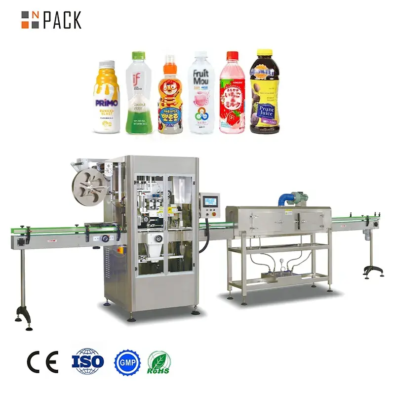 bottle label shrink machine