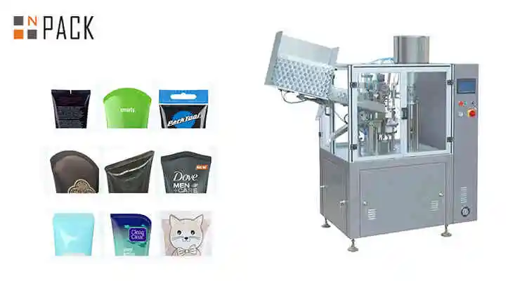 aluminum tube filling and sealing machine