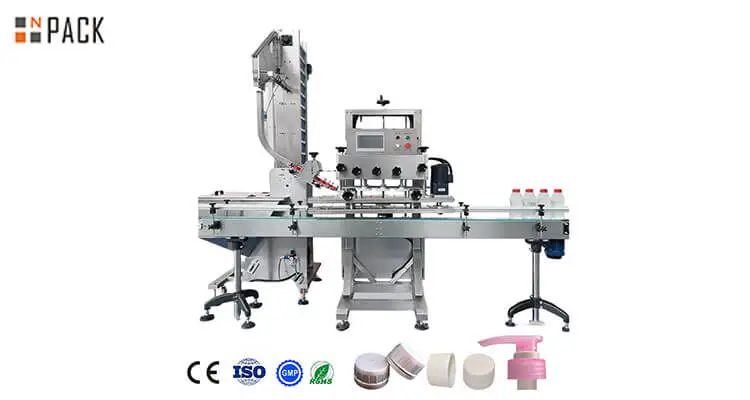 automatic inline capping machine