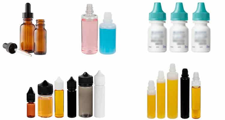 e-liquid-filling-machine sample bottle