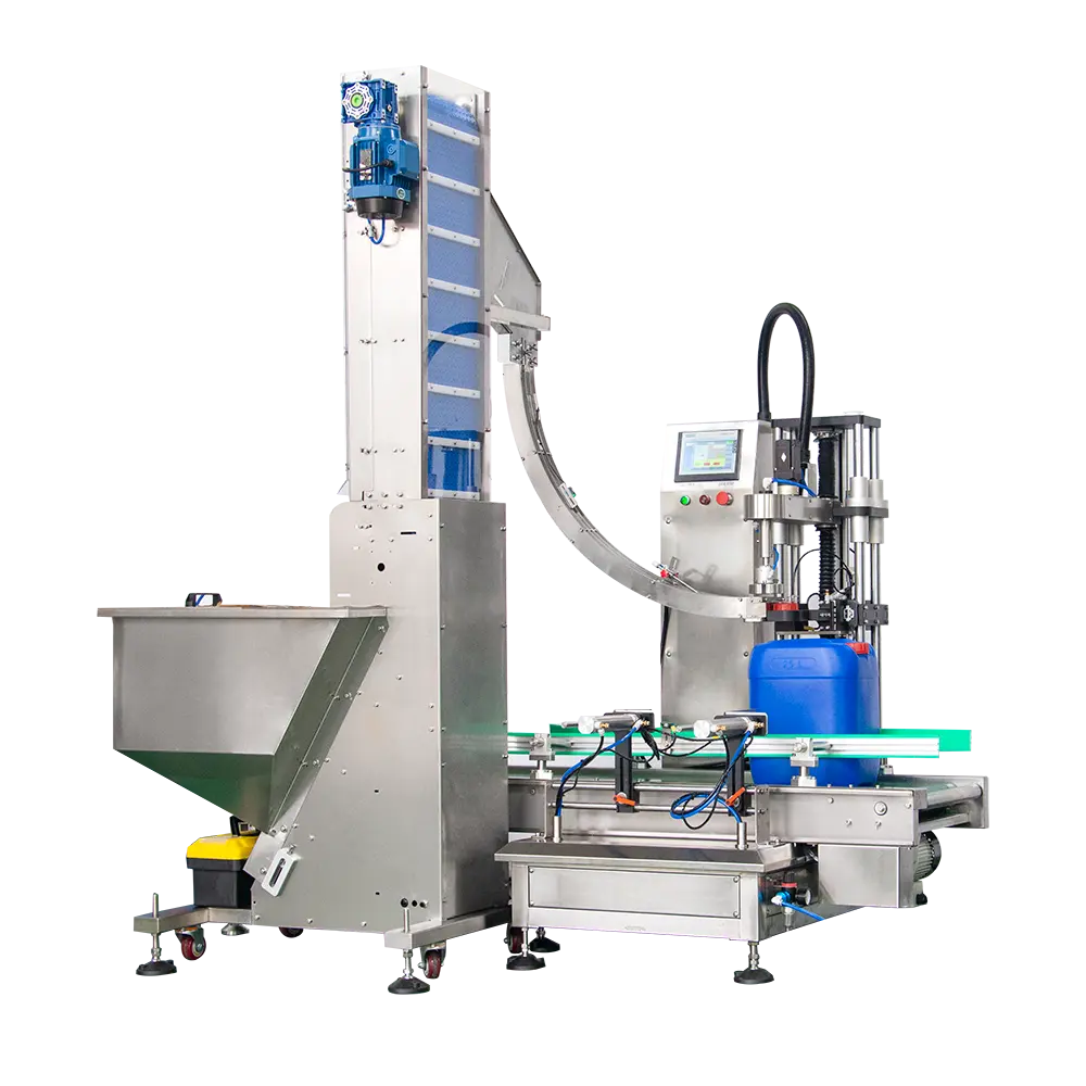 Inline Pick and capping machine