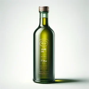 olive oil glass bottle