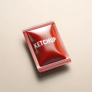 ketchup,sauce,catsup Sachet